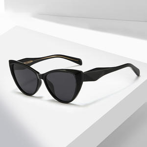Lunettes de soleil unisexes en acétate de haute qualité, style rétro épais, personnalisées OEM, pour hommes et femmes, avec verres polarisés - Product Image 4
