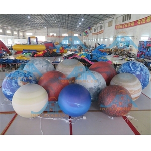 Décoration de fête Ballons gonflables planètes Terre Lune Jupiter Saturne Uranus Neptune Mercure Vénus - Product Image 3