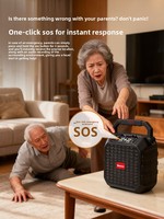 VIEFONG V96W Panggilan Darurat SOS SENSOR DETEKSI RADAR PENGAWAS Speaker Radio FM Volume Tinggi INTERKOM GLOBAL