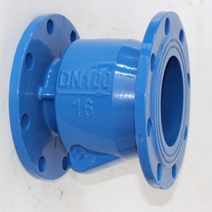วาล์วกันกลับ Longyao Shuangyong DN100 16Q แบบแนวนอน ซีลยาง วาล์วหยุดน้ำ - Product Image 4