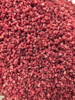 Frambuesas Congeladas IQF Sin Semillas, Enteras y en Trozos, 100% Naturales, Rojas, para Puré de Frutas y Alimentos para Bebés