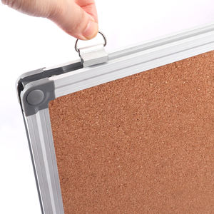 Foska facile à utiliser <span class=keywords><strong>tableau</strong></span> d'affichage en liège brun panneaux suspendus pour bureau maison école babillard ou décoration de <span class=keywords><strong>tableau</strong></span> de vision - Product Image 2