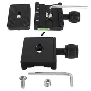 Becin – accessoires de caméra QR50 adaptateur de montage de boule de <span class=keywords><strong>trépied</strong></span> pince de taquet à dégagement rapide pour Arca swiss DSLR boule de caméra - Product Image 3