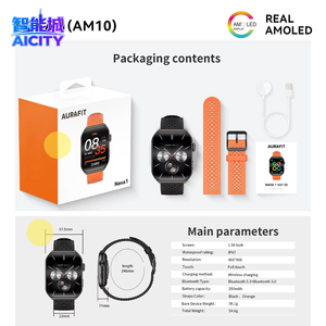 Reloj Inteligente AM10B con Pantalla Curva Accesible y Pantalla Grande para Conectividad Bluetooth para Llamadas - Product Image 5