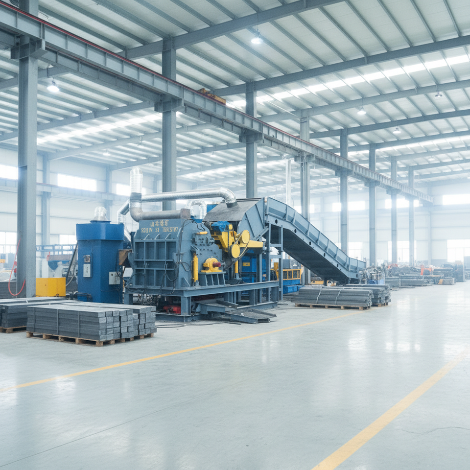 Heavy Duty Metal Shredder Machine, Double Shaft Mobile Scrap Crusher ...