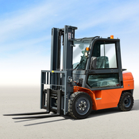 Chariots élévateurs diesel multifonctions Beiqiang CPD30 AWD Capacité tout-terrain Levage/chargement/déchargement Pneu pneumatique Fourche de 1220 mm