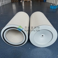 Filtre à air en cellulose nano ignifuge pour cartouche de dépoussiéreur industriel de turbine à gaz de centrale électrique TODC00092