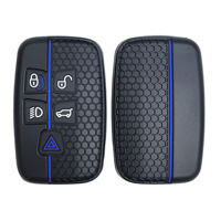 Vente en gros de porte-clés de voiture en silicone nid d'abeille Land Rover Cat Design avec logo personnalisé 2021-2023