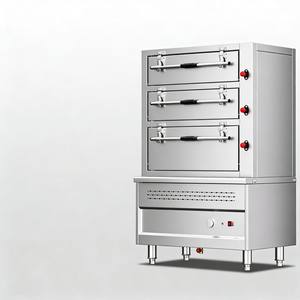 Vaporera de Alimentos de Acero Inoxidable Comercial de 6 Compartimentos Rectangulares para Supermercados y Tiendas de Delicatessen - Product Image 4