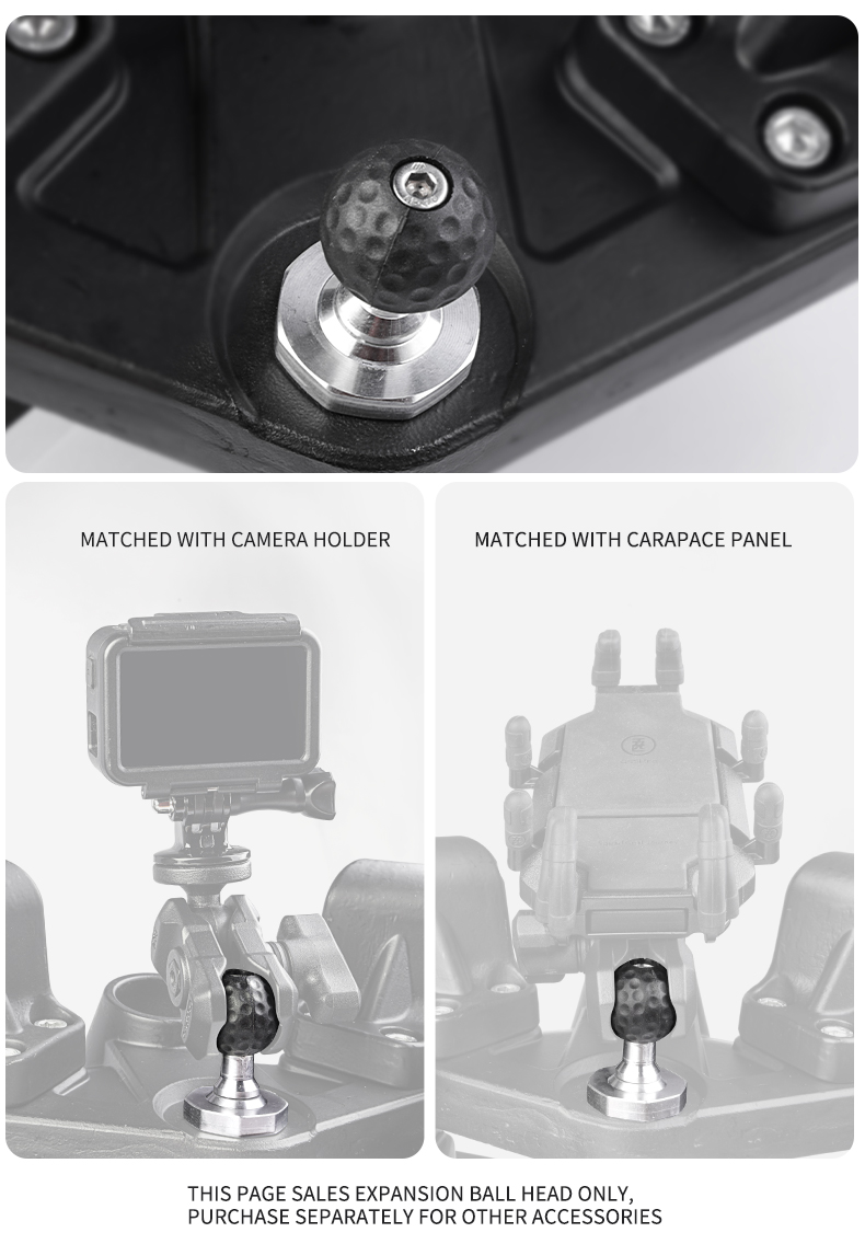 MWUPP Motorcycles phone holder special installation screw accessories mobile stands swell ball base
