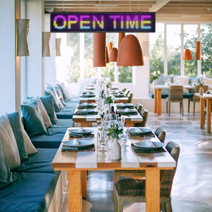 Tira de Pantalla LED a Todo Color Personalizada RGX, Venta al por Mayor de Fábrica, OEM/ODM Bienvenido, para Supermercados, Bares, Letreros de Tiendas, Publicidad - Product Image 5