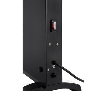 Chauffage rapide 1000w/1500w/2000w support ou mur verre maison heizstrahler convecteur infrarouge électrique panneau de verre noir chauffage - Product Image 3