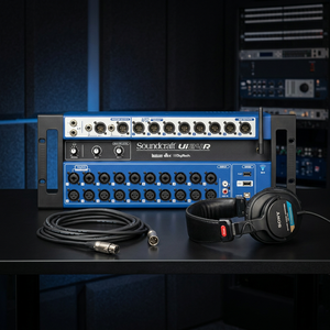 Console de mixage numérique 24 canaux Soundcraft Ui24R avec enregistreur USB multipistes et contrôle sans fil – Nouveauté disponible en stock - Product Image 3