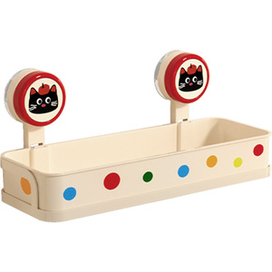 Bathroom Storage Rack 50X30CM Suction Mounted Rectangular Corner Shelf For Cosmetics Skincare Products - Product Image 5