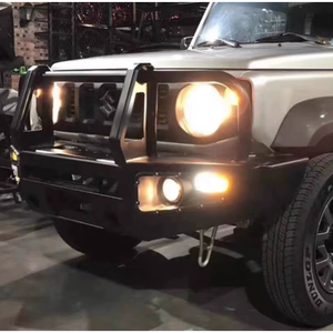 Paraurti Anteriore in Acciaio di Alta Qualità con Fori per Gancio di Traino per Suzuki <span class=keywords><strong>Jimny</strong></span> JB64 JB74, Veicoli Fuoristrada, Parti Auto in Vendita - Product Image 5