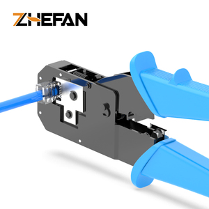 Pelacables multifunción ZHEFAN Rj45, herramientas de red manual, herramienta de prensado de enchufe Modualr de red - Product Image 3