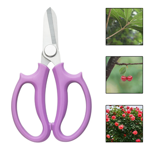 Kéo làm vườn bằng thép không gỉ, kéo cắt hoa chuyên nghiệp, tay cầm thoải mái, kéo tỉa cây, dụng cụ cắt tỉa cây cảnh - Product Image 4