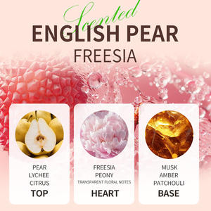 สเปรย์น้ำหอม OEMEnglish Pear Freesia กลิ่นหอมสดชื่นจากผลไม้และดอกไม้ ติดทนนาน ช่วยขจัดกลิ่นไม่พึงประสงค์ สำหรับบ้าน รถยนต์ ขายส่ง - Product Image 6