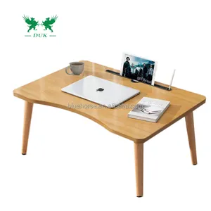 Reading Table, Bed LapTable Foldable 50*30*26cm Natural Modern Laptop Desk Commercial Furniture Computer Desk Engraved