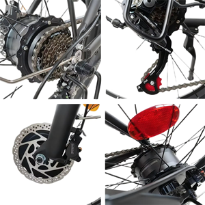 <span class=keywords><strong>Bicicleta</strong></span> Eléctrica <span class=keywords><strong>de</strong></span> Doble Suspensión 48V500W con Batería <span class=keywords><strong>de</strong></span> Litio, Doble Motor, Velocidad Máxima 50KM, Cuadro <span class=keywords><strong>de</strong></span> Acero al Carbono, <span class=keywords><strong>Desviador</strong></span>, Freno <span class=keywords><strong>de</strong></span> Disco - Product Image 3