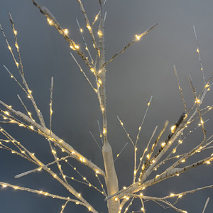 SAISON Décoration de Noël <span class=keywords><strong>Bouleau</strong></span> artificiel avec lumière LED Haute qualité Marché de l'arbre de Noël Décoration de la maison - Product Image 5
