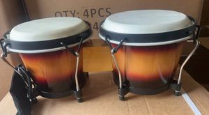<span class=keywords><strong>Bongo</strong></span> Drum Instrumentos de percusión Instrumentos musicales Modelos calientes Fábrica al por mayor Se puede personalizar el logotipo 7 + 9 pulgadas - Product Image 6