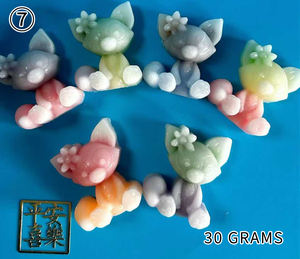 الشركة المصنعة للبيع بالجملة حلوى الفواكه الصمغية مع زجاجة شمع التغليف أغلفة شعار مخصص متعدد الألوان على شكل كرتون - Product Image 5