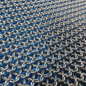 Robe jupe en tissu maille de chaîne de mailles médiévale sur mesure, maille de chaîne en acier inoxydable, haut en maille de chaîne, bijoux en maille de chaîne pour femmes - Product Image 5