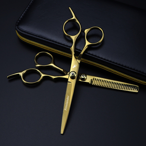 Forbici piatte da 6 pollici per forbici da <span class=keywords><strong>barbiere</strong></span> <span class=keywords><strong>e</strong></span> parrucchieri forbici speciali per diradamento di capelli <span class=keywords><strong>e</strong></span> capelli - Product Image 2