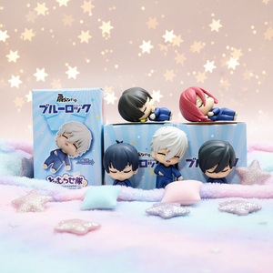 Nuevos Diseños, Set de 5 Figuras de Acción de PVC del Anime Blu Lock, en Postura de Dormir, Modelo de Juguete, Caja Sorpresa, Figuras Decorativas - Product Image 1