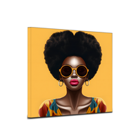 Grands ensembles d'art femmes africaines Art mural femmes africaines modernes Portrait toile peinture à l'huile abstraite sur P