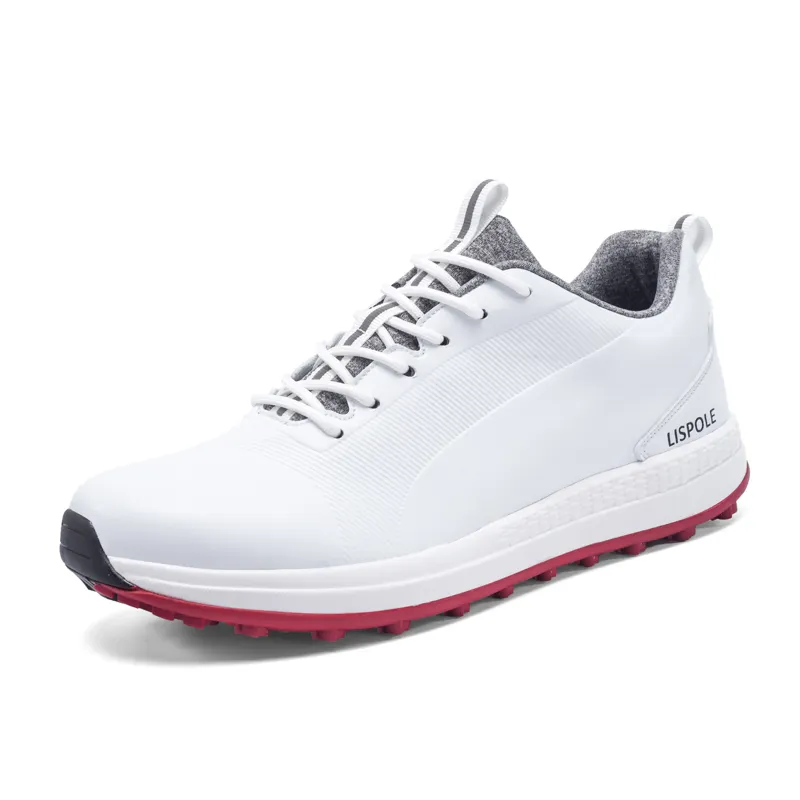 New Arrival Wholesales Low Cut Leather shoe Non-slip Professional Mens Athletic Waterproof Golf Shoes