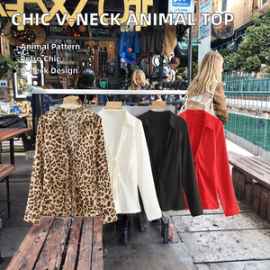 Blusa Elegante Vintage con Cuello en V para Mujer, Marca KAOPU ZA, Camisa Lisa con Lazos, Mangas Largas, Estilo Casual, Transpirable, para Primavera y Verano - Product Image 2