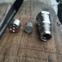 Système d'échappement de course personnalisé de haute qualité avec adaptateur de capteurs O2 et filtre M18 * 1.5 avec mini catalyseur