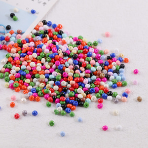 Perles Rondelles en Verre Plaqué 5 mm Colorées pour la Fabrication de Bijoux DIY, Accessoires Artisanaux pour Bracelets, Été 2024 - Product Image 3