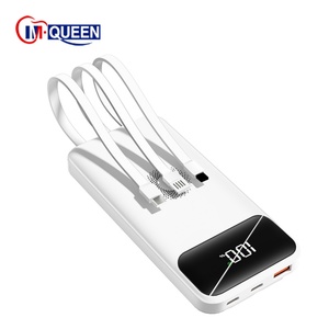 Batería Externa de Carga Inalámbrica con Logotipo Personalizado de 10000 mAh 20000 mAh para iPhone 14 15 Pro Max, Cargador Inalámbrico - Product Image 1