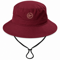 Chapeaux Bob en Coton Respirants à Taille Unique avec Sangle de Menton Réglable et Logo Brodé Personnalisé – Vente en Gros