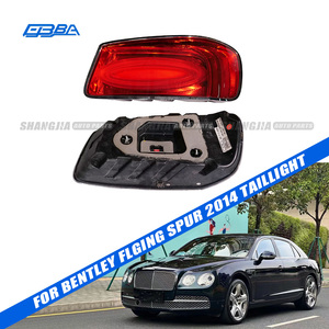 Original OE 4W0945095M 4W0945096M Rear Left Right Side <b>Red</b> Tail Lights For Bentley Flying Spur - Product Image 1
