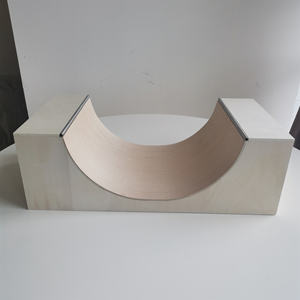 Mezza pipa professionale in legno di grandi dimensioni - Product Image 5