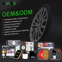 Portable Emergency Tire Repair Tool Gen Built-in Lithium Battery Display Lithium Battery Repair Tyre Kit Smart Inflator Kit