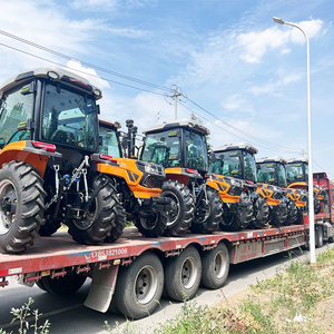 รถแทรกเตอร์การเกษตร 120 แรงม้า ขับเคลื่อน 4 ล้อ พร้อมห้องโดยสารติดตั้งเครื่องปรับอากาศ ล้อพร้อมเกียร์ เครื่องยนต์ ชุดเกียร์ มอเตอร์ และชิ้นส่วนหลัก - Product Image 5