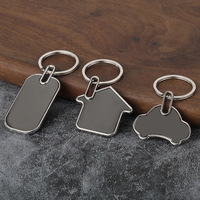 Porte-clés personnalisé en laiton plaqué argent avec dôme en époxy gravé au laser, en alliage de zinc, avec fermoir mousqueton