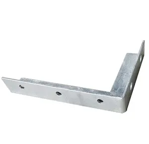 Processing Customized Hardware Wall Bracket Natural Gas Pipeline 90 Degree Wall Mount Angle Bracket