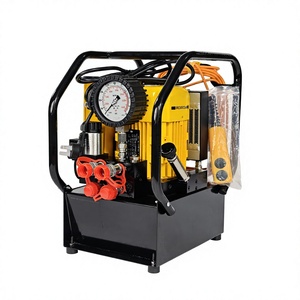 Bomba hidráulica de bajo ruido VLWP511-2 de 1.1KW de dos etapas para llave dinamométrica de tornillos de tuberías eólicas compatible con Enerpac - Product Image 1
