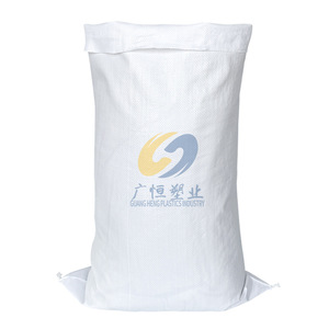 ถุงพลาสติกสีขาว Guangheng แบบทอ 50-70gsm รับน้ำหนัก 15-70 กก. สำหรับบรรจุภัณฑ์อาหารสัตว์ พิมพ์โลโก้ตามสั่ง - Product Image 1