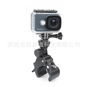 GoPro Action <b>Camera</b> Mount Adjustable <b>Bicycle</b> Motorcycle Clamp Holder Large Diameter Support - Product Image 3