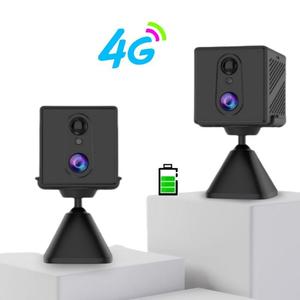 Cb70 <span class=keywords><strong>Wifi</strong></span> 4G pin năng lượng thấp CMOS thẻ SD phát hiện chuyển động Pan-Tilt xoay âm thanh hai chiều HD Video trong nhà bảo mật thông minh mini - Product Image 1