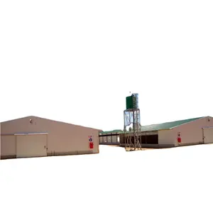 OEM steel structure farm broiler poultry shed construction design commercial chicken houses