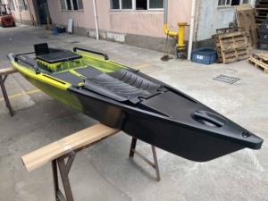 Kayak de pêche à la ligne de 4 m (14 pi) d'usine d'origine avec moteur/huile moteur - Product Image 4