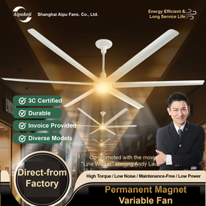 Quạt trần công nghiệp cỡ lớn, thiết kế hiện đại, giá tốt nhất, 120 inch (10 feet), gắn trần, động cơ điện BLDC Hvls - Product Image 5